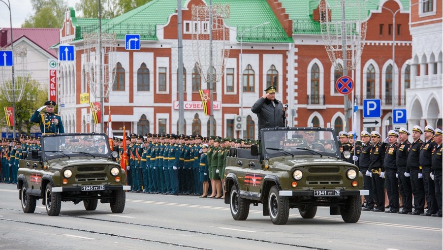 В Йошкар-Оле прошла генеральная репетиция парада