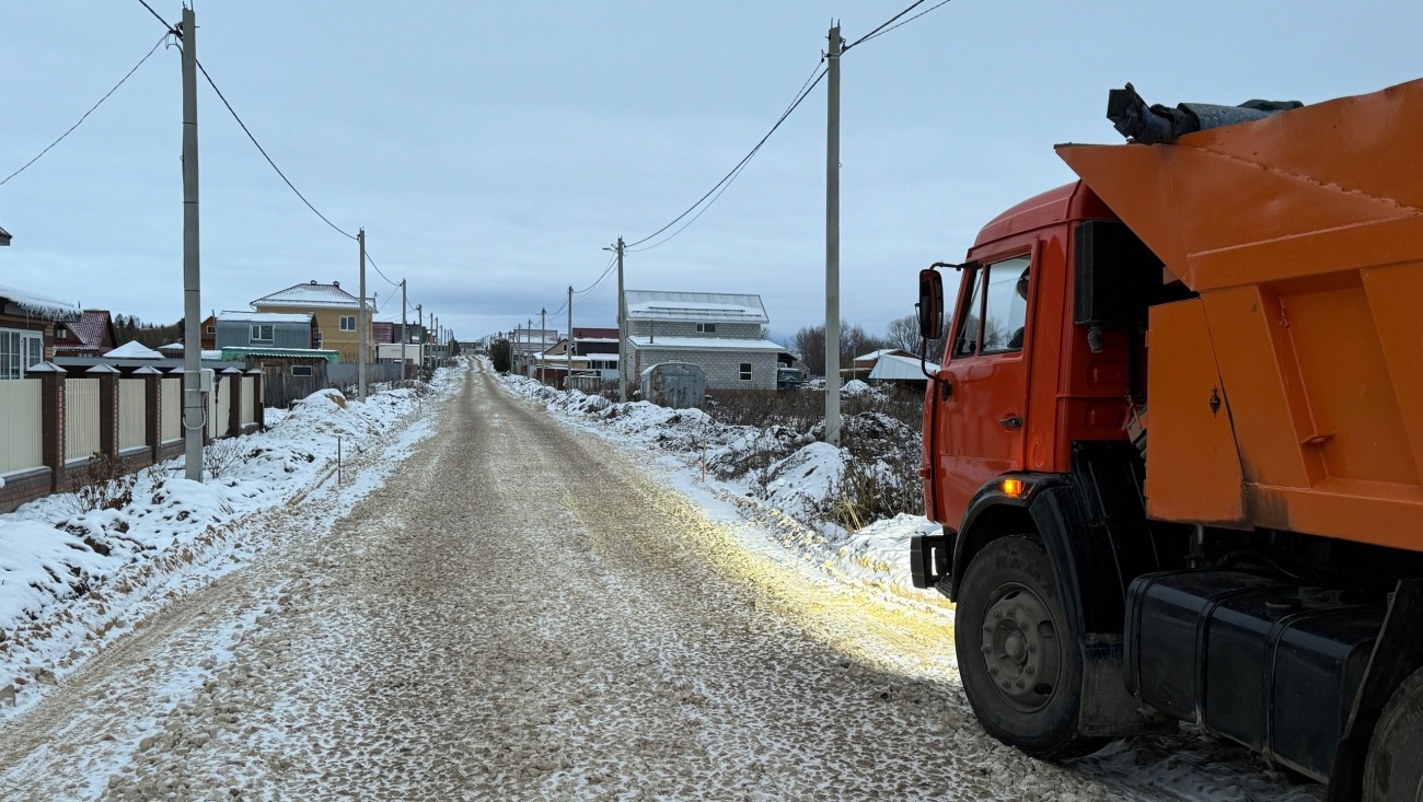 В деревне Шоя-Кузнецово ремонтируют дорогу