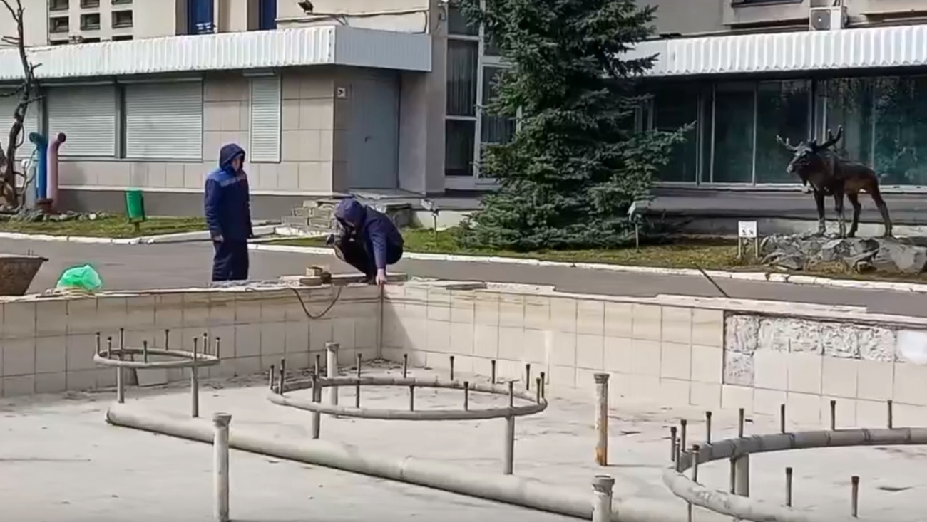 В Йошкар-Оле обновляют фонтаны