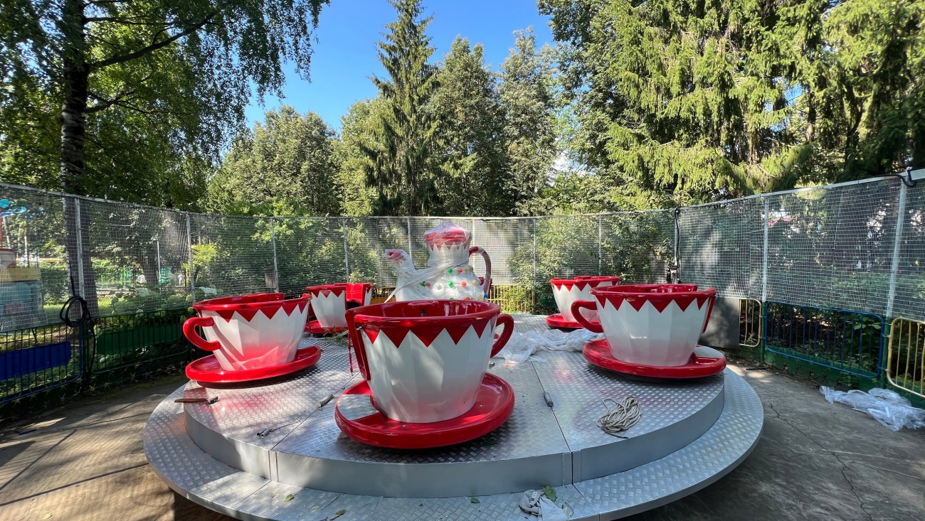 В парке культуры и отдыха будут катать в «Чайном сервизе»