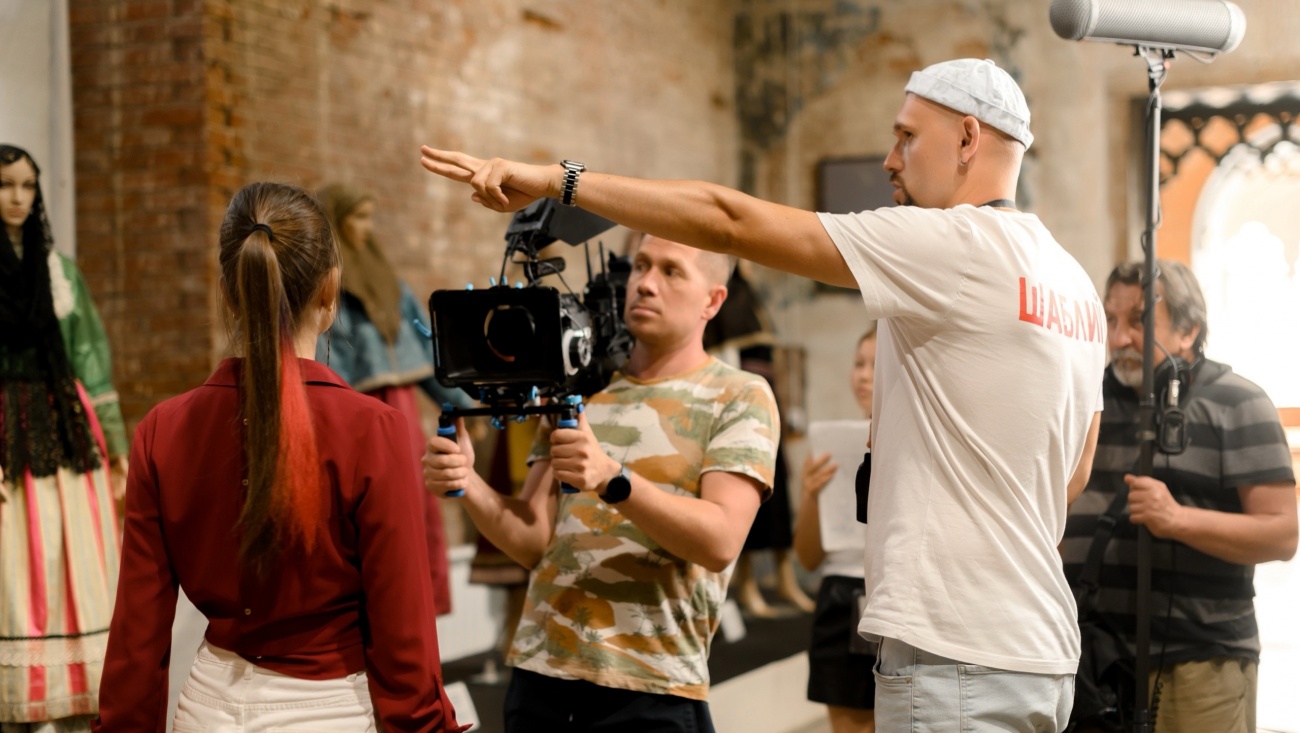 В замке Шереметева в Юрино снимают кино