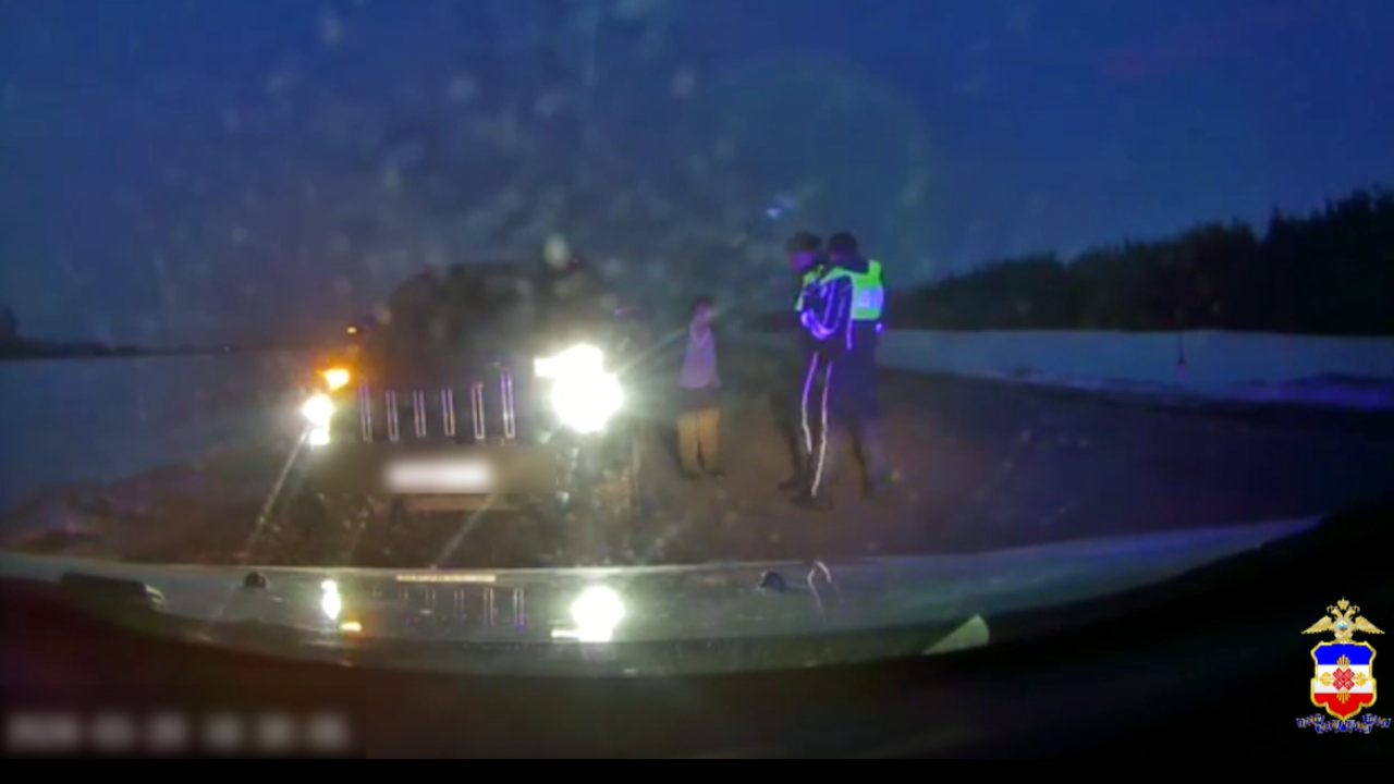 В Марий Эл автоинспекторы доставили в больницу женщину-водителя, которой стало плохо на трассе