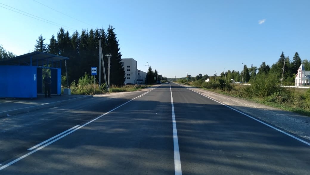 В Медведевском районе отремонтировали дорогу за 279,1 млн рублей