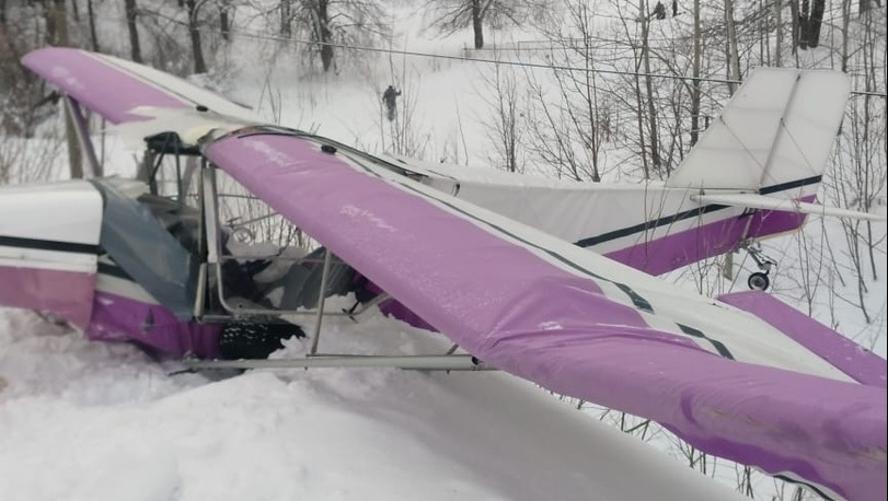 В Марий Эл вынужденную посадку совершил частный самолёт