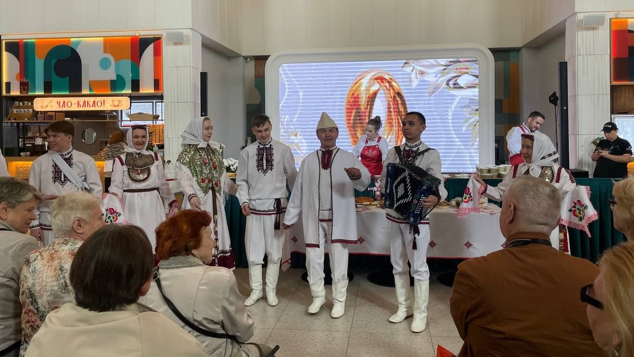 В Москве презентовали марийские свадебные блюда