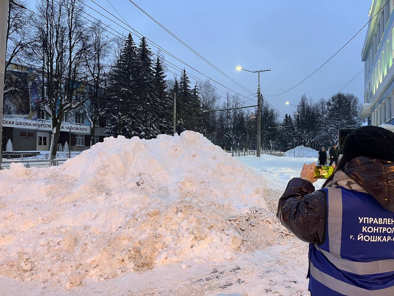 В Йошкар-Оле прошли «снежные рейды»