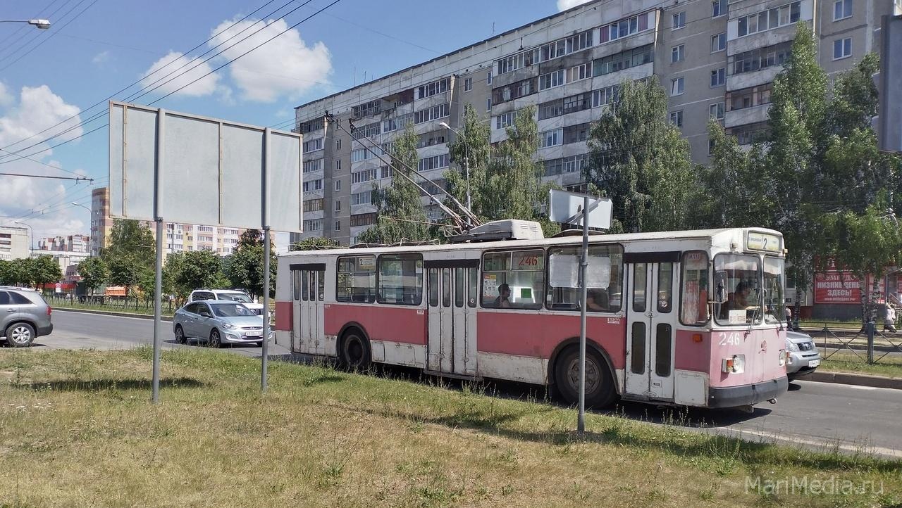 В троллейбусах Йошкар-Олы стоимость проезда снизилась до 15 рублей за поездку