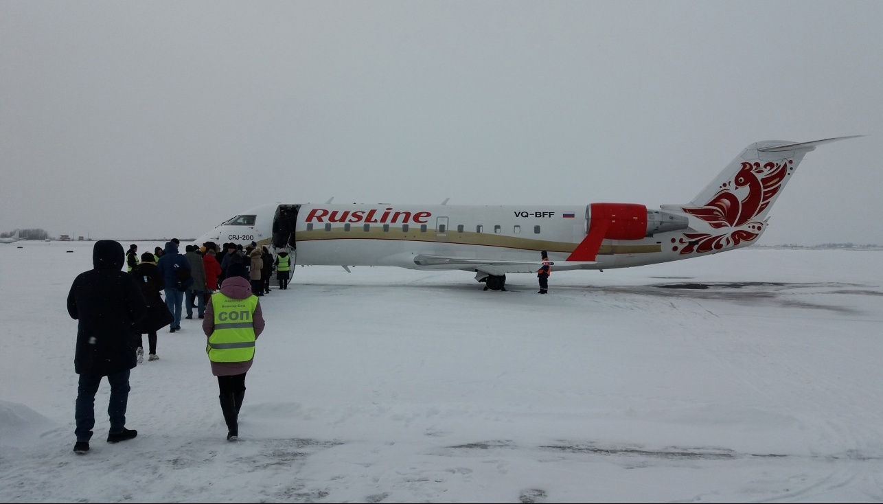 Пунктуальность авиарейсов в декабре составила 70%