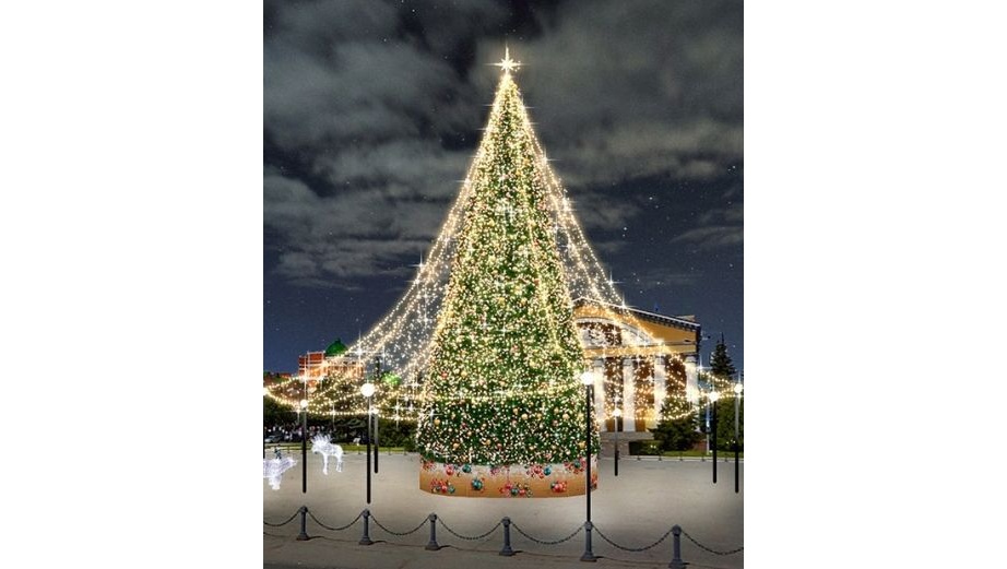 Главная ёлка обошлась бюджету Йошкар-Олы в 2 млн 900 тысяч рублей