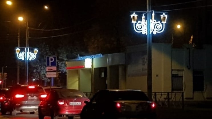 В Йошкар-Оле установили оригинальные светодиодные консоли