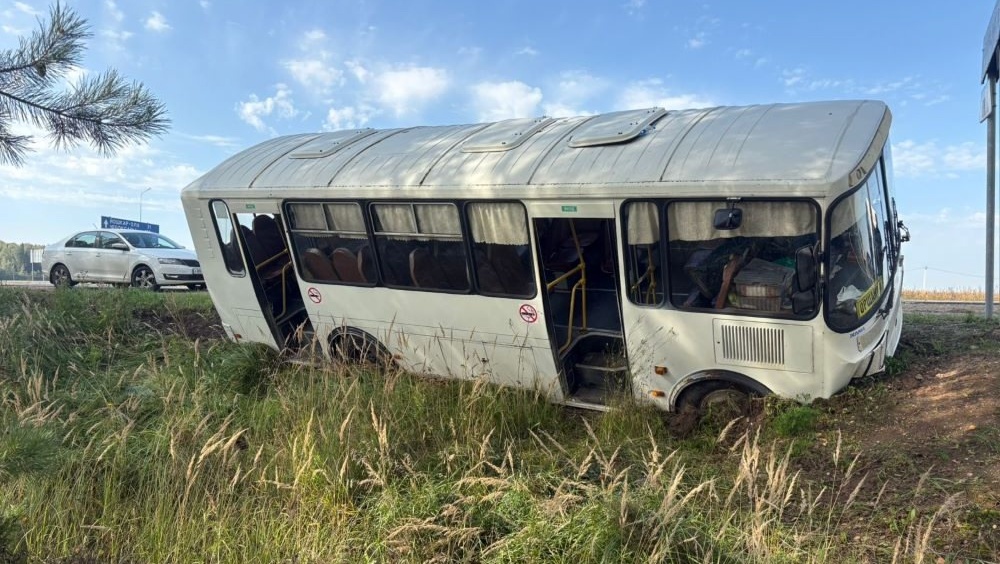 В Марий Эл в ДТП пострадали 5 пассажиров рейсового автобуса