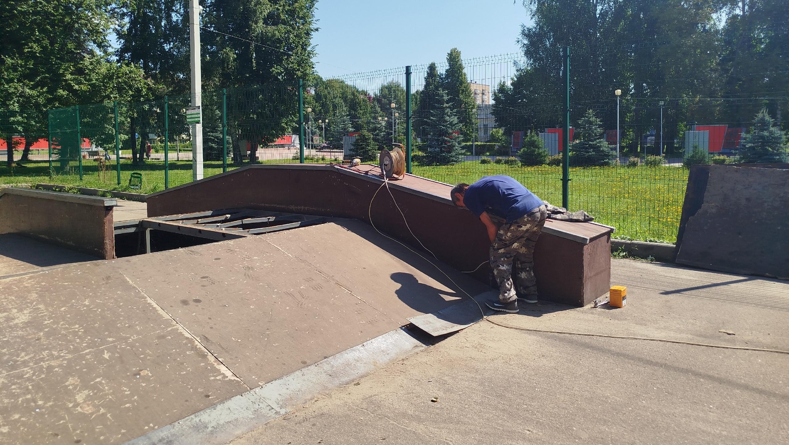 В Йошкар-Оле в очередной раз разнесли скейт-парк