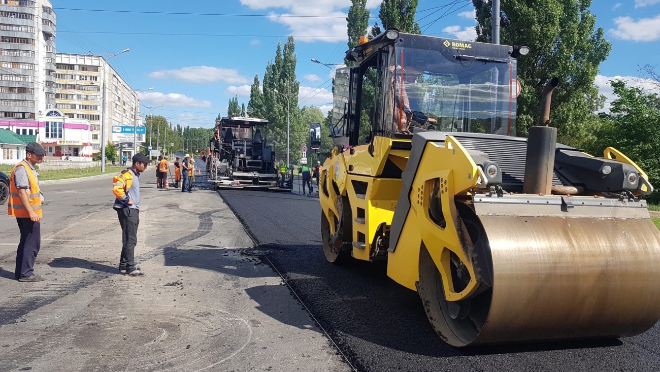 На улице Лебедева в Йошкар-Оле приступили к завершающей стадии ремонта